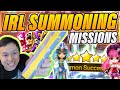 Summoners War IRL Scroll & Missions?! - I Got A Horse Lamp! - Duo Summon Session!