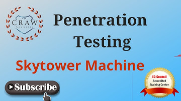 Skytower Machine | Advance Penetration Testing | Full PT Tutorial | Craw Cyber Security