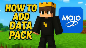 How To Add DataPack In Mojo Launcher 🤯 | Install Datapack in Mojo Launcher #minecraft  #mojolauncher