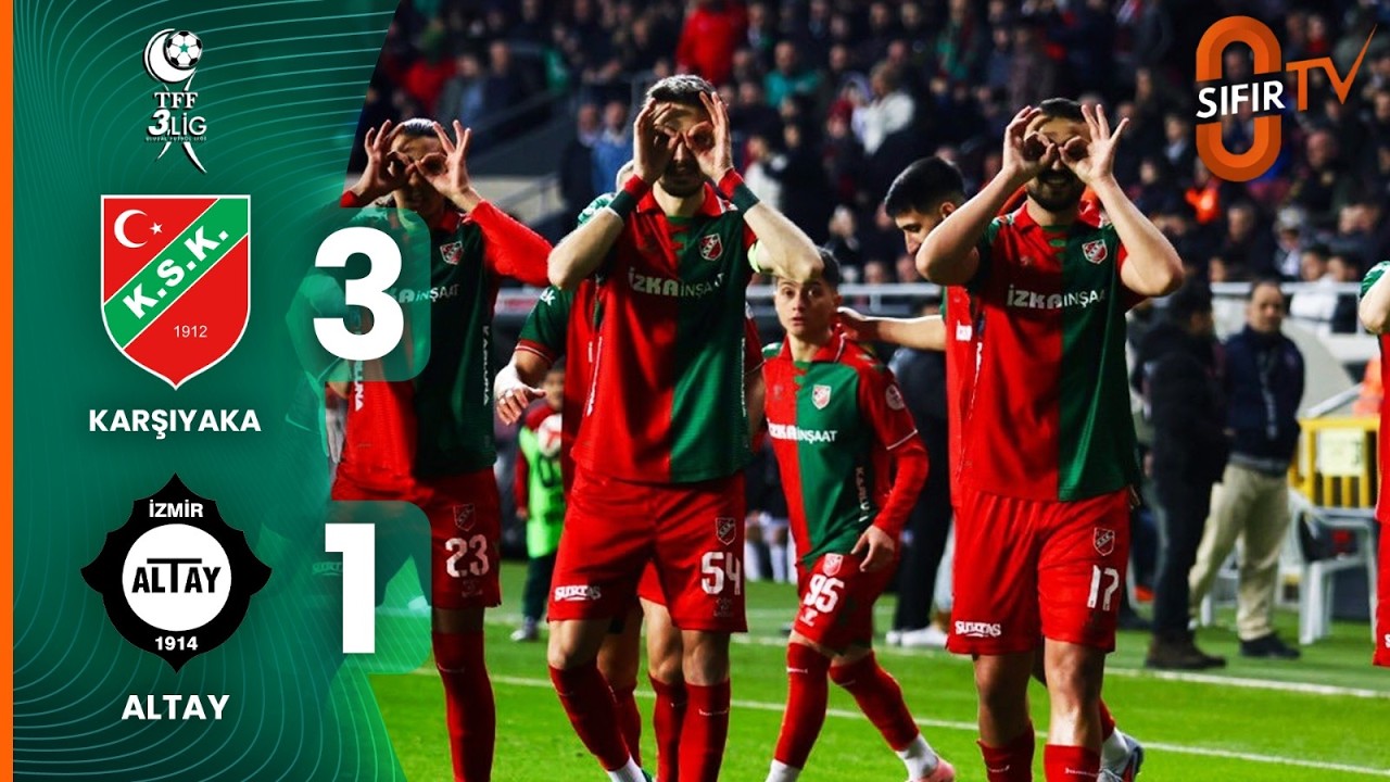 Karşıyaka 3 - 1 Altay | Maç Özeti
