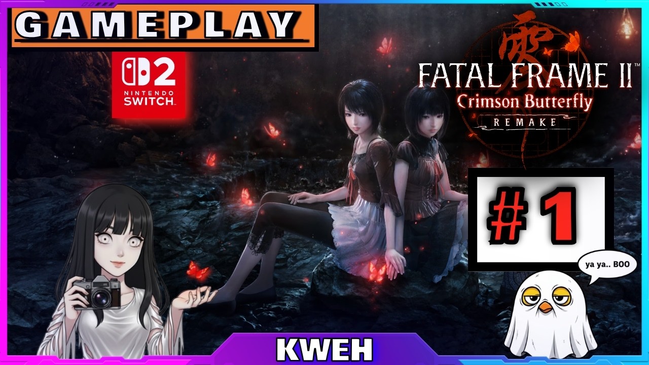 FATAL FRAME II: Crimson Butterfly REMAKE | GAMEPLAY #1 | Nintendo Switch 2 | Ritual