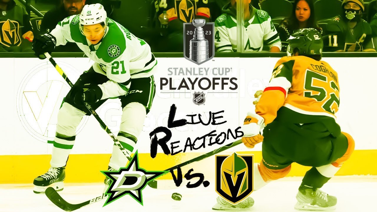NHL WESTERN CONFERENCE FINALS REACTION Vegas Golden Knights VS Dallas