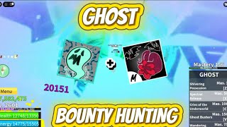 Best Sanguine Art + Ghost One Shot Combo | Blox Fruits Bounty Hunting