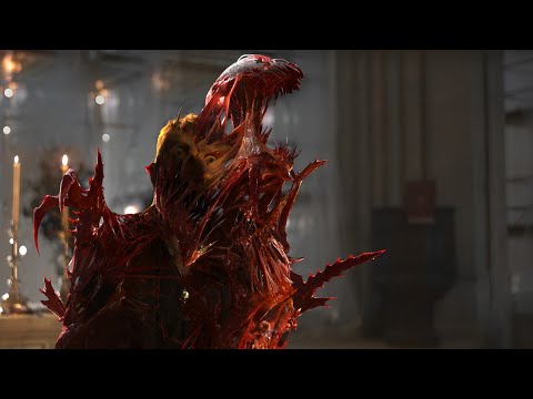 Venom Let There Be Carnage Cathedral Battle Concept Art Animations Paolo Giandoso