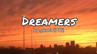 BTS Jungkook (전정국) - 'Dreamers' (FIFA World Cup 2022 Official Soundtrack) Lyric Video | No Intro