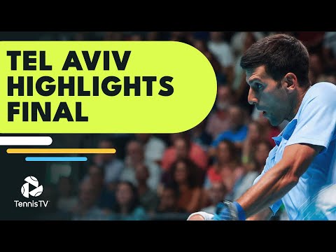 Novak Djokovic Vs Marin Cilic For The Title | Tel Aviv 2022 Final Highlights