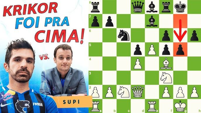 SUPI SACRIFICA TUDO Contra Krikor - RUMO as Olímpiadas FIDE 