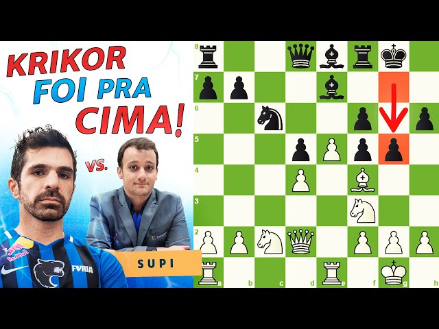 Copa chessflix - GM Krikor vs GM Supi GM Yago e GM Martínez 