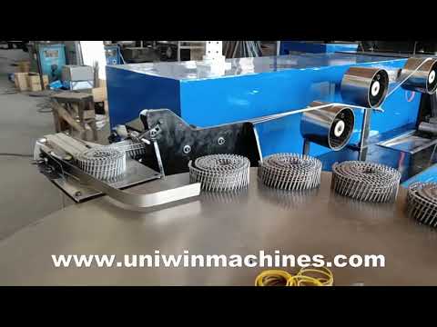 FULL AUTOMATIC NAIL MAKING MACHINE-Roofing nails,Coil nails,screws supplier  in China