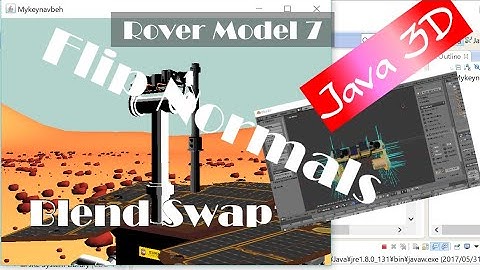 How to Put a Downloaded Free Blend Swap Model into Java 3D and Manipulate It_4_7 (with Source Code)