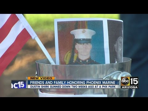 Friends, family honor