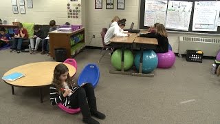 Flexible Seating at Poplar Tree Elementary School