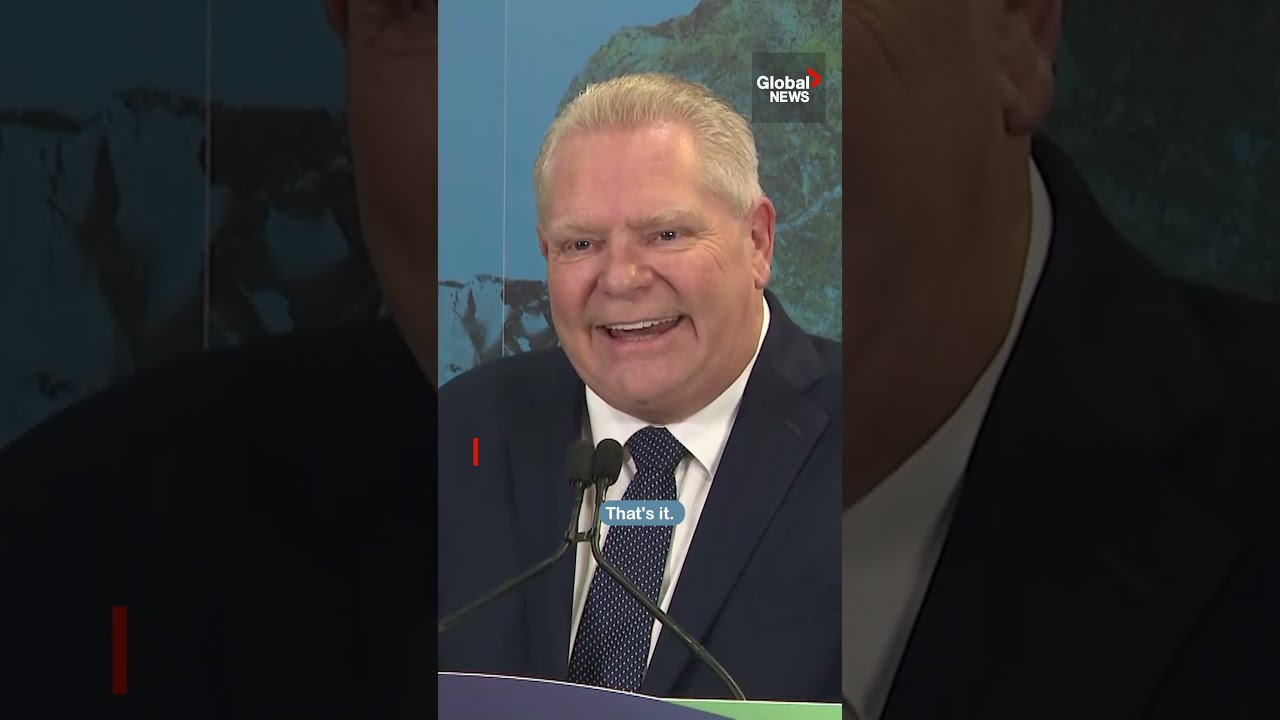  Until I M Pushing Up Tulips Doug Ford Plans On Running For Ontario Premier Forever