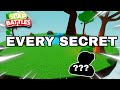 Every secret that exists in slap battlesslap battles roblox