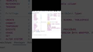 How To Understand PostgreSQL Privileges Access Control Lists || Best PostgreSQL Tutorial Shorts
