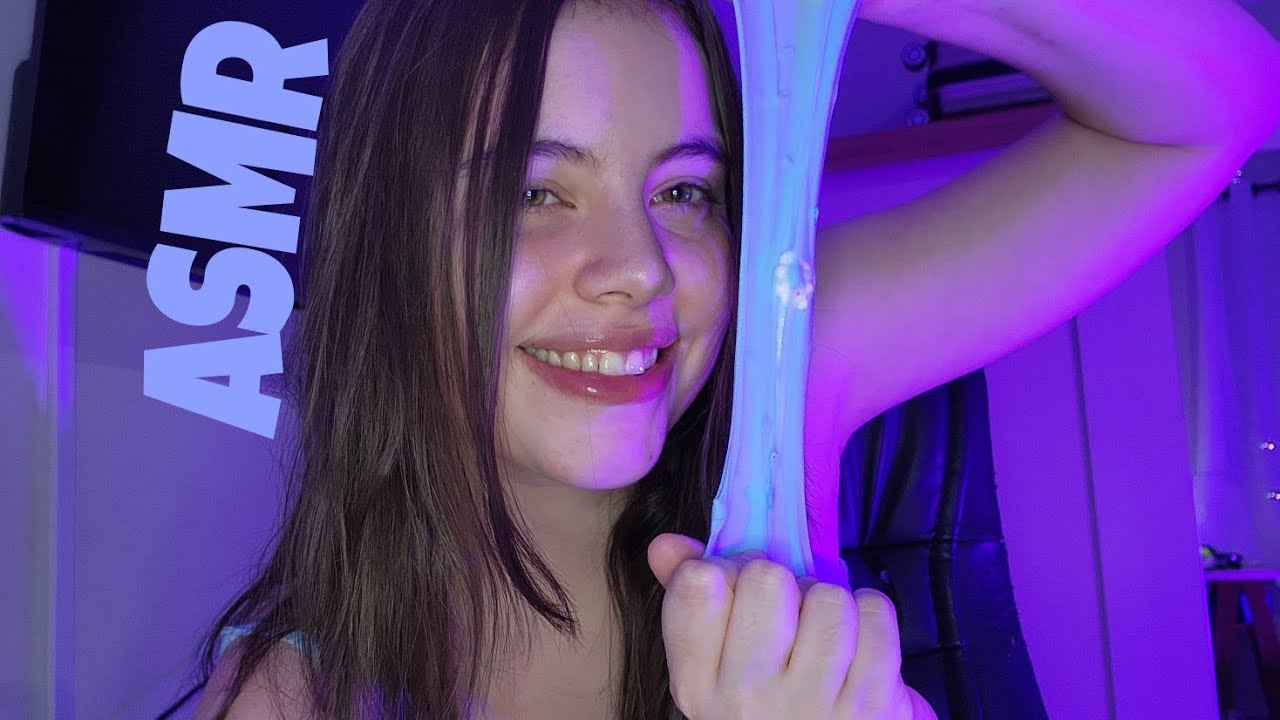 ASMR com muita SLIME