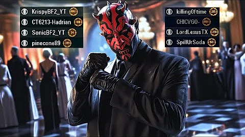 Competitive 4v4 CLOWN SQUAD gets HUMBLED | HvV #1683 | Star Wars Battlefront 2