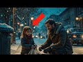 Little Girl Searching Trash on Christmas Eve Shocked a Single Dad