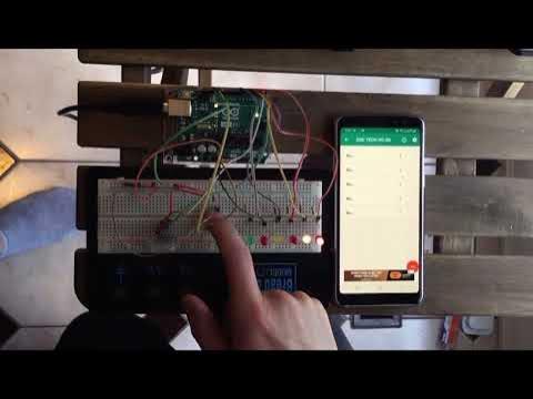 ATMN321 Project (LED Dice Using arduino & DSD Tech Hc-05) - YouTube