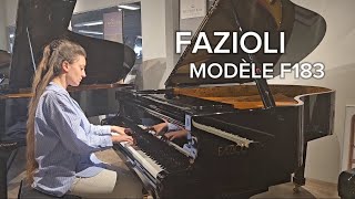 Piano à queue d'occasion Fazioli modèle F183 - Brahms intermezzo Op 117 No. 3