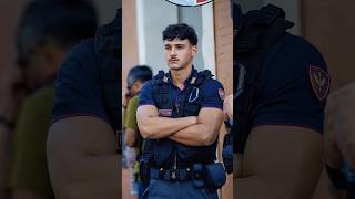 Surprised an Italian police officer 🇮🇹🫡 #Italy #police #carabinieri #streetphotography