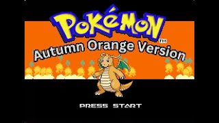 Pokemon Autumn Orange (GBA ROM Hack) Walkthrough/Playthrough - Part 1