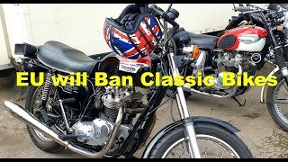 The EU is set to ban classic bikes