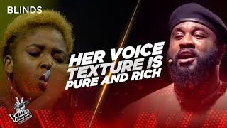 Tolani Zubair sings "Pillow Talk" | Blind Auditions | The Voice Nigeria Season 4