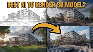 Google Nano Banana Update Architecture | Realistic Renders For 3D Models