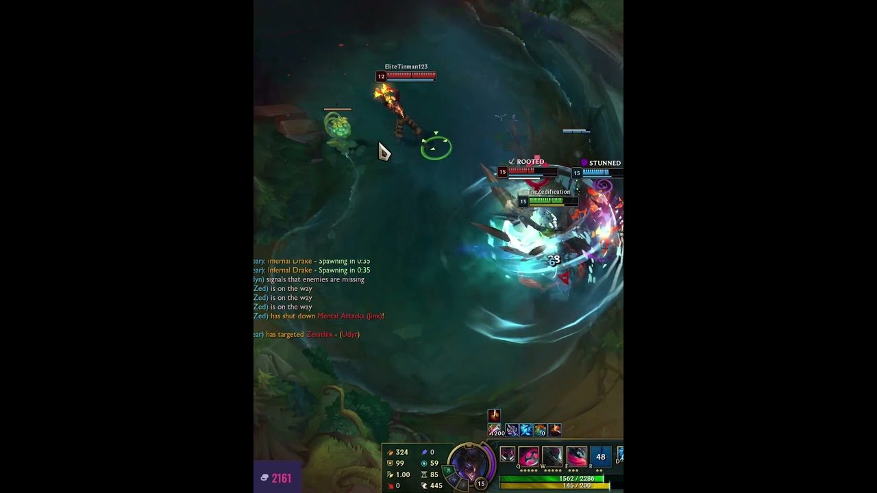 Feeling misplaced in my division😅 - Zed triple kill madness