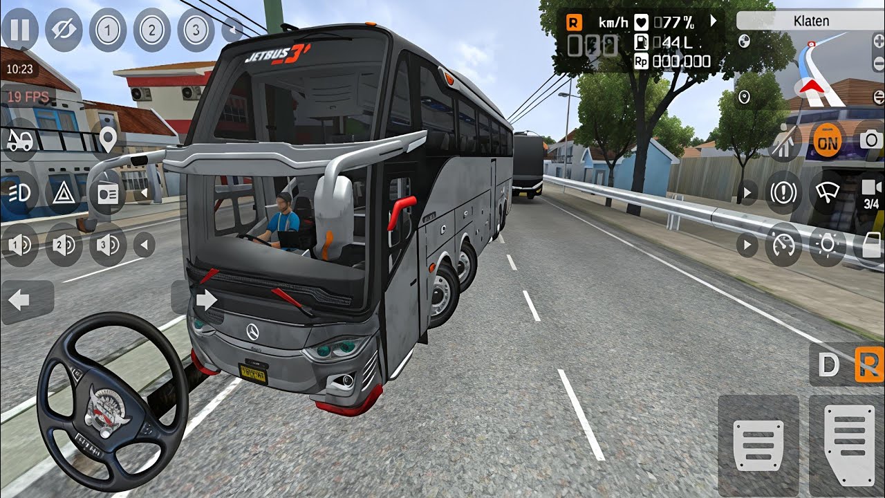 Jakarta to Wonosobo Bus Drive 🚍 | Realistic Bus Simulator Indonesia | Extreme Hill Road Gameplay#Bus