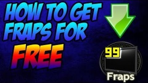 How To Get Fraps For Free (Windows 7/8) (Voice Tutorial)