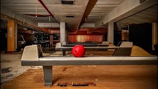 Underground Bowling Alley Abandoned In 1995 - Solo 1am Exploration