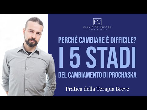 Perché cambiare è difficile? I 5 stadi del cambiamento di Prochaska