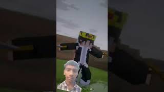 When Herobrine Team Attack My Friends 🔥💀 #minecraft