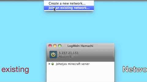 How to connect to a new hamachi network!