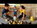 Duyen and phong finished pouring the floor they bought ducks to raise on the farm daily freedom