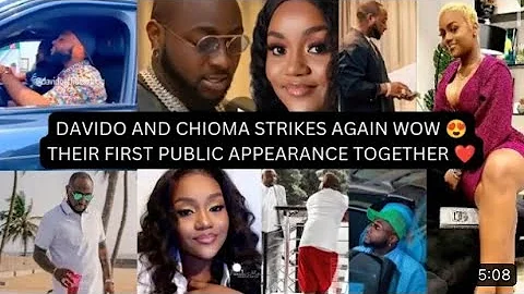 DAVIDO AND CHIOMA FIRST PUBLIC APPEARANCE TOGETHER AS SOPHIA MOMODU ANGRY
