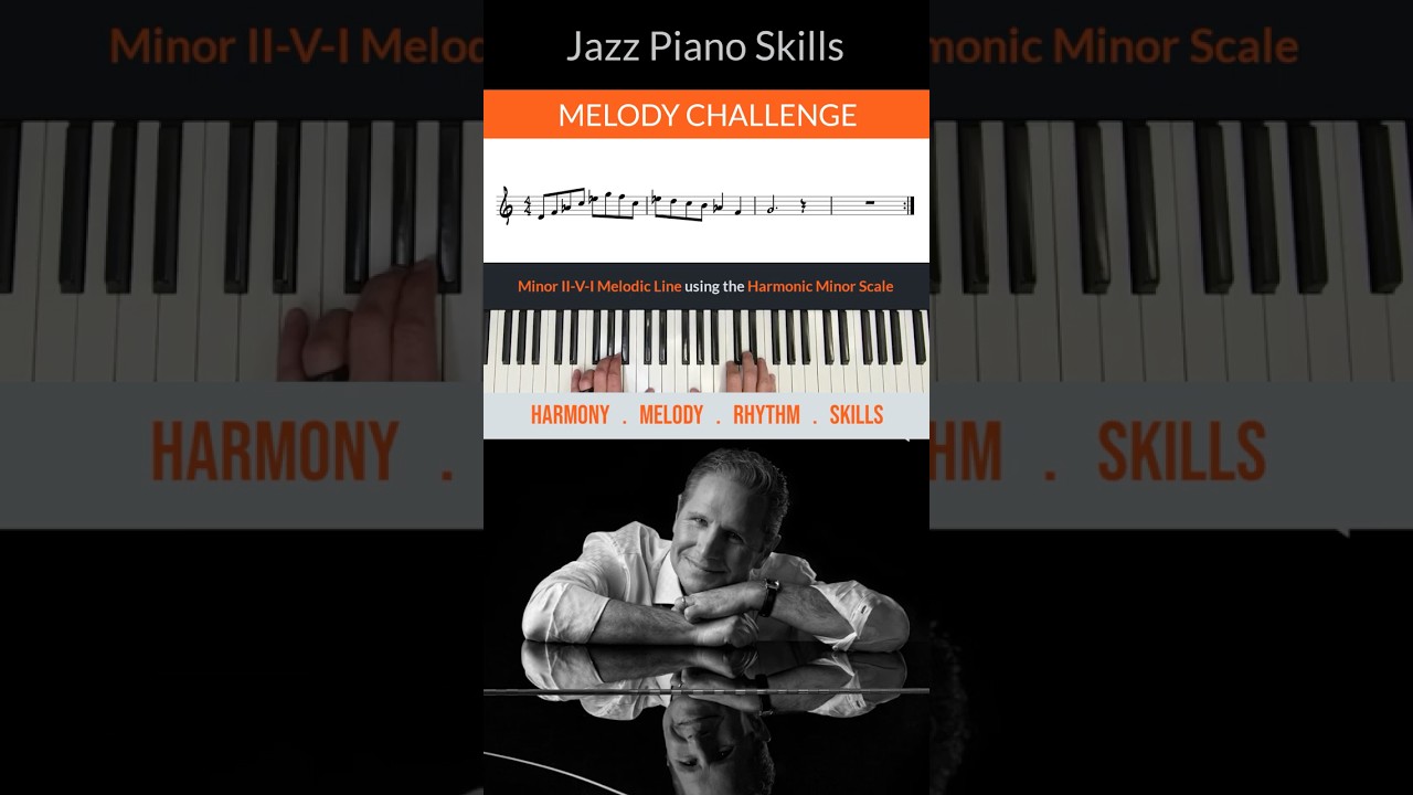 Minor II-V-I = 🔥 (07-31-25) #jazzimprovisation #harmonicminor #jazzscales Minor II-V-I = 🔥 (07-31-25) #jazzimprovisation #harmonicminor #jazzscales