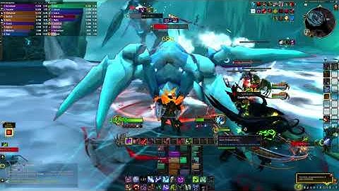 Dragonflight Beta - Heroic Raid Testing - Sennarth, The Cold Breath - Kill - Logs