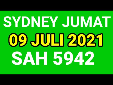 Prediksi Sydney Hari Ini Prediksi Sydney 9 Juli 21 Bocoran Togel Sidney Hari Ini Youtube