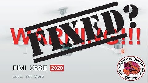 Fimi X8 SE 2020 Smart Track Mode - Fixed or Not?