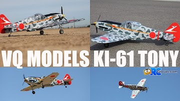 VQ Models Ki-61- RCGroups Review Demo Flight