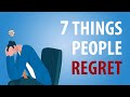 7 Things People waste their YOUTH on &amp; REGRET later in Life