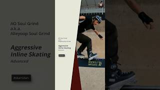 Alleyoop Soul Grind (on pipes) | Aggressive Inline Skating Difficulty: Challenging
