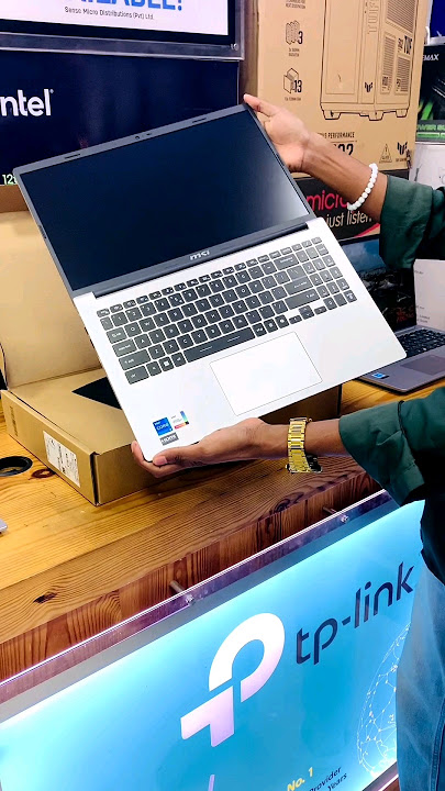 Unboxing Brandnew MSI Modern Laptop 🤍 #laptop #review #unboxing