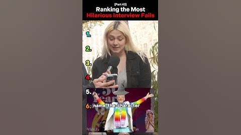 Ranking The Most Hilarious Interview Fails (Part 43)
