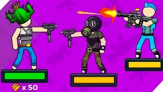 ЭВОЛЮЦИЯ СТРЕЛКА ЧТОБЫ ПРОЙТИ МНОГО УРОВНЕЙ - The Gunner для Android screenshot 2