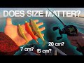 Does SIZE matter?😉 (Zander Fishing Experiment)