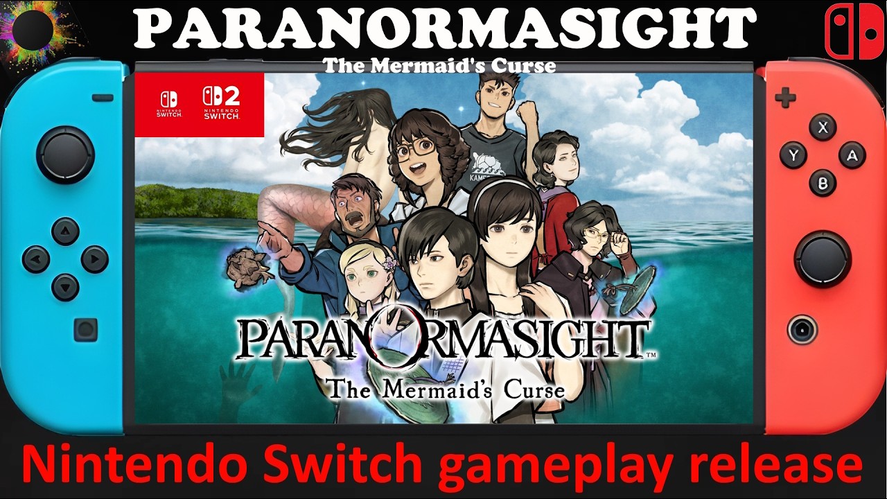 PARANORMASIGHT The Mermaid's Curse - Nintendo Switch / Switch 2 Compatible gameplay release